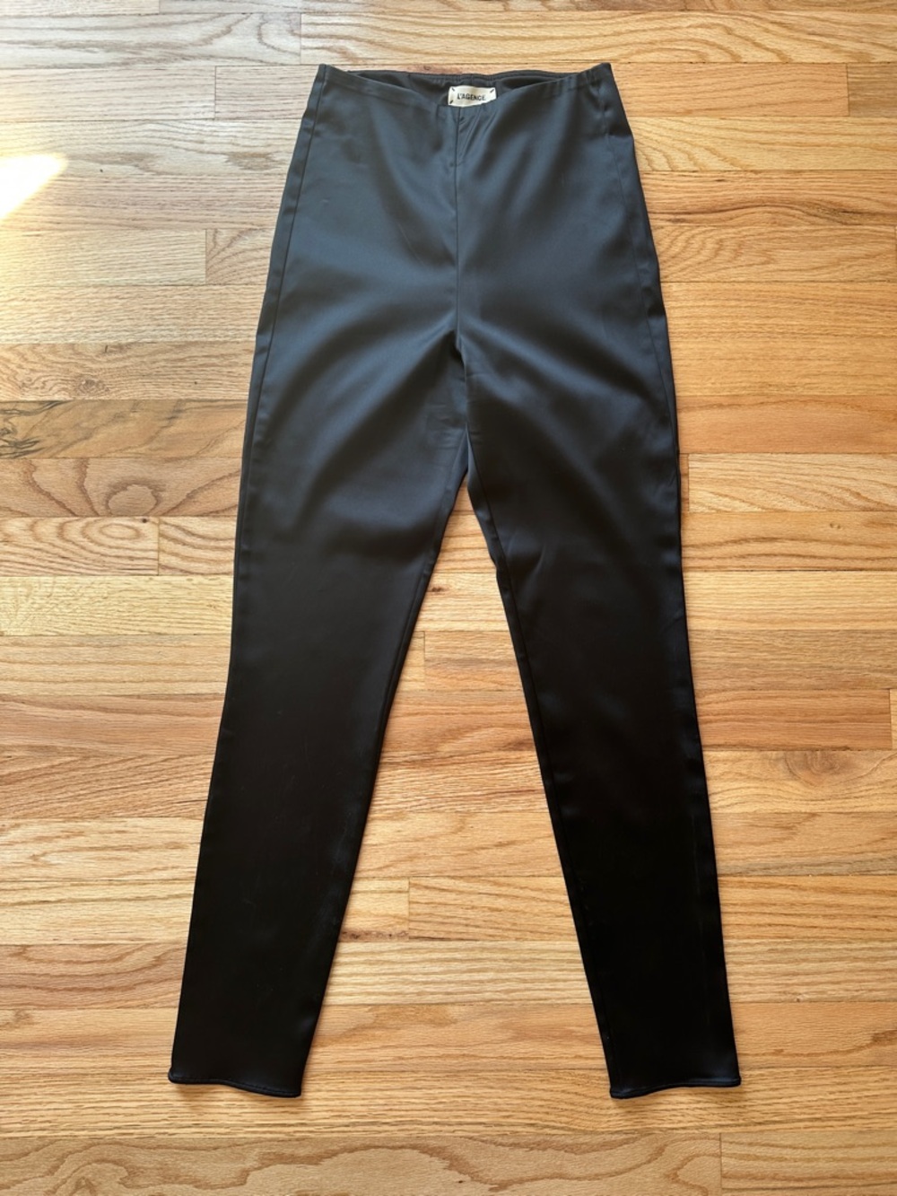 L’Agence Satin Pull On Stretch Pants XS